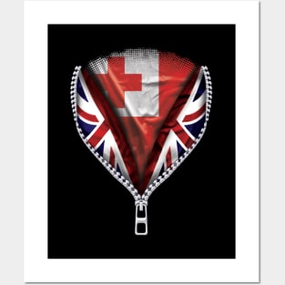 Togan Flag  Tonga Flag zipped British Flag - Gift for Togan From Tonga Posters and Art